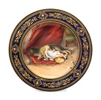 A Vienna Porcelain Cabinet Plate
