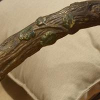 A Bronze Garden Chair 30" W x 50" D x 24" H — France, Circa 1870