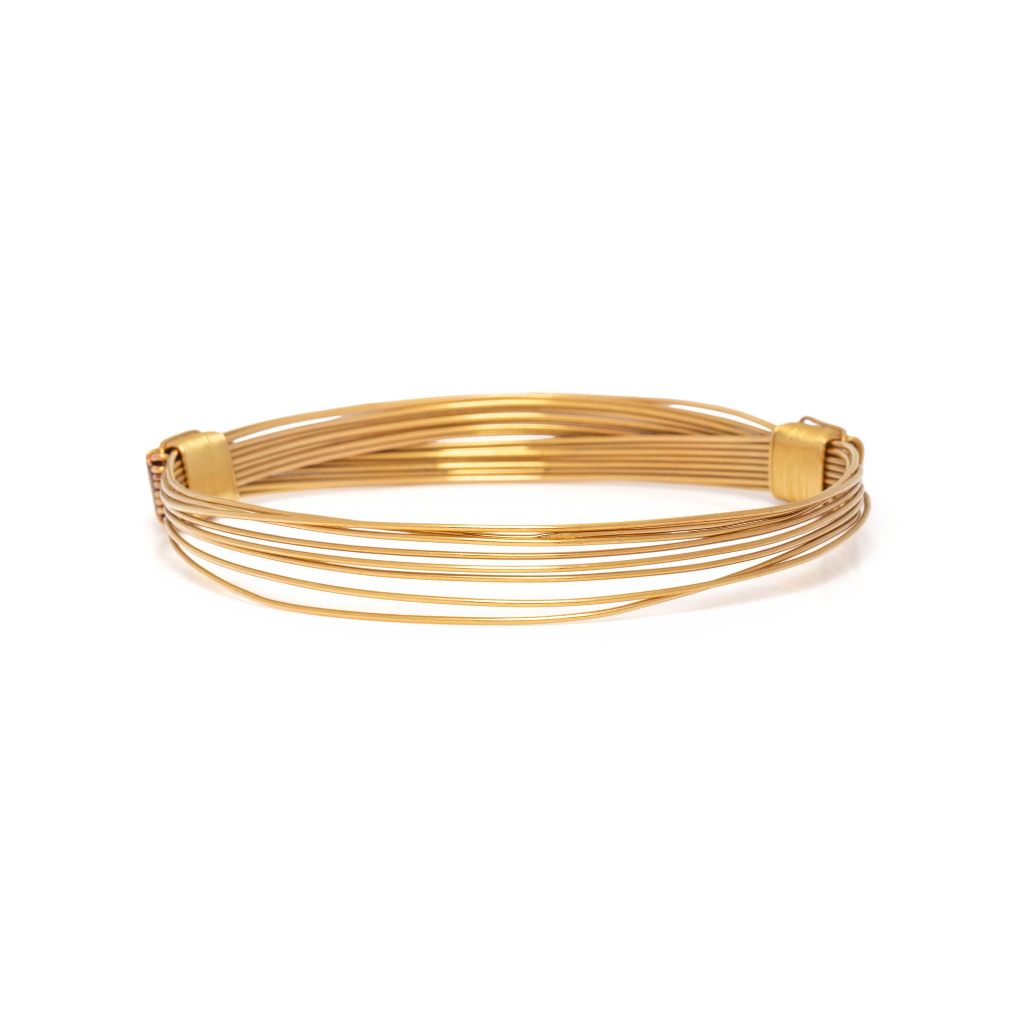 YELLOW GOLD BRACELET