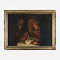 School of Georges de La Tour (French, 1593–1652) The Holy Family