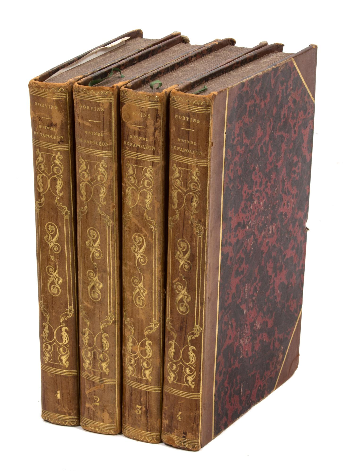 A Collection of Fifty-Six Miscellaneous Leather Bound Volumes — 20TH CENTURY