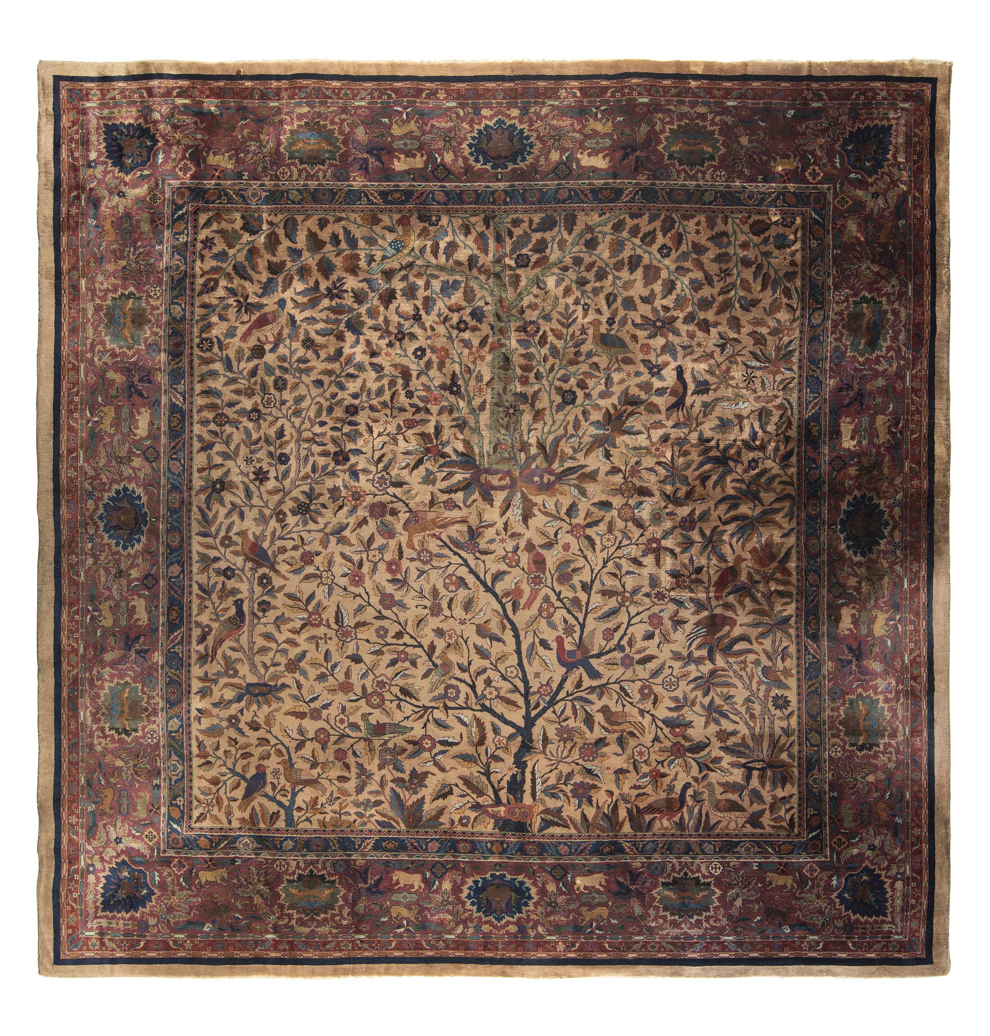 An Indo-Tabriz Carpet