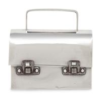 Cartier, Sterling Silver Mini Box Bag