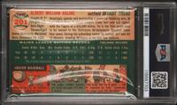 A 1954 Topps Al Kaline Rookie Baseball Card No. 201 (PSA 5 EX) from The Collection of David Eisenhower
