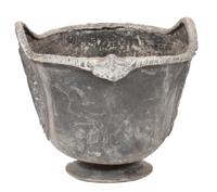 An Italian Lead Garden Planter Height 15 inches. — 19TH CENTURY