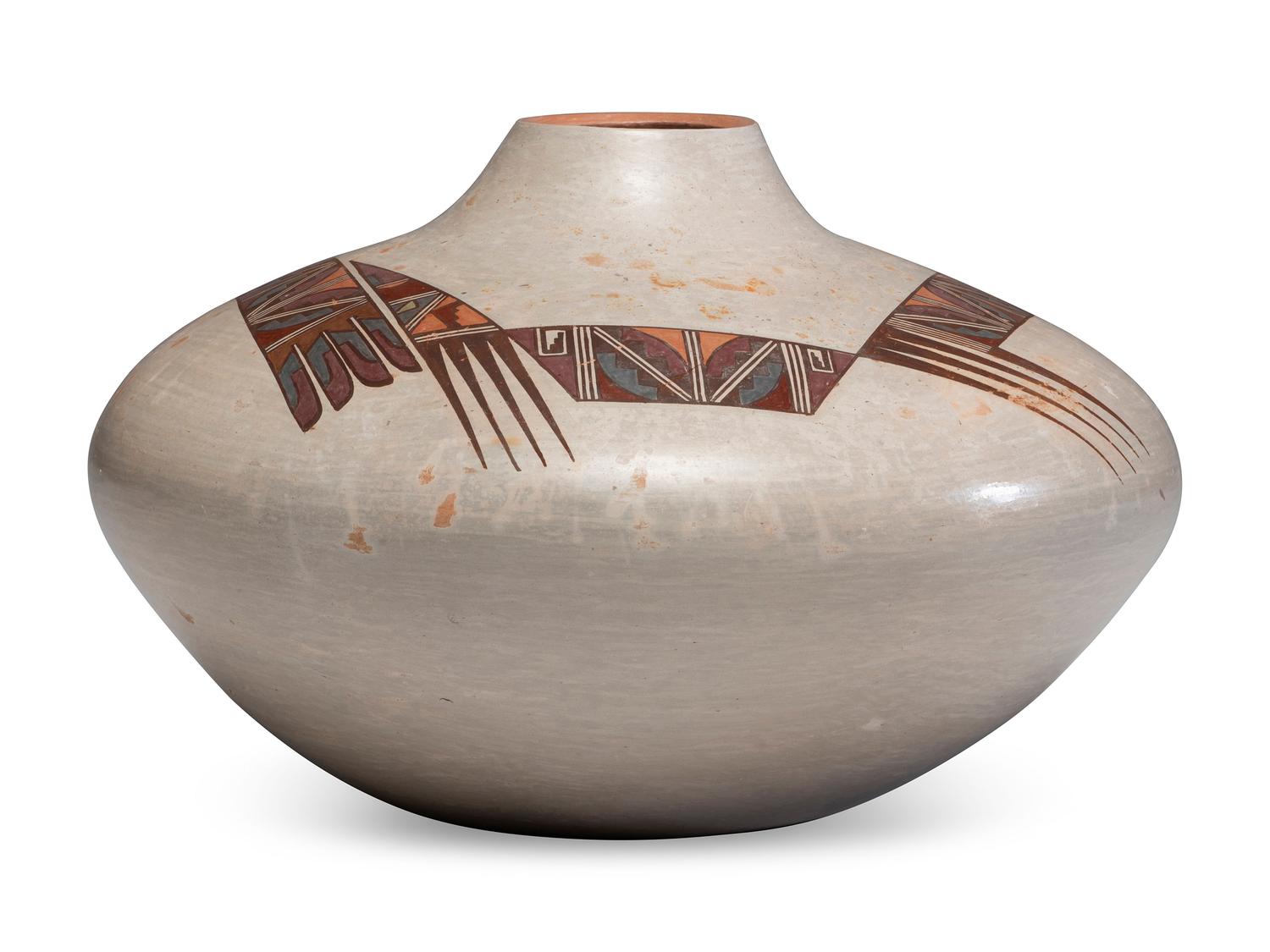 Polychrome Pottery Jar