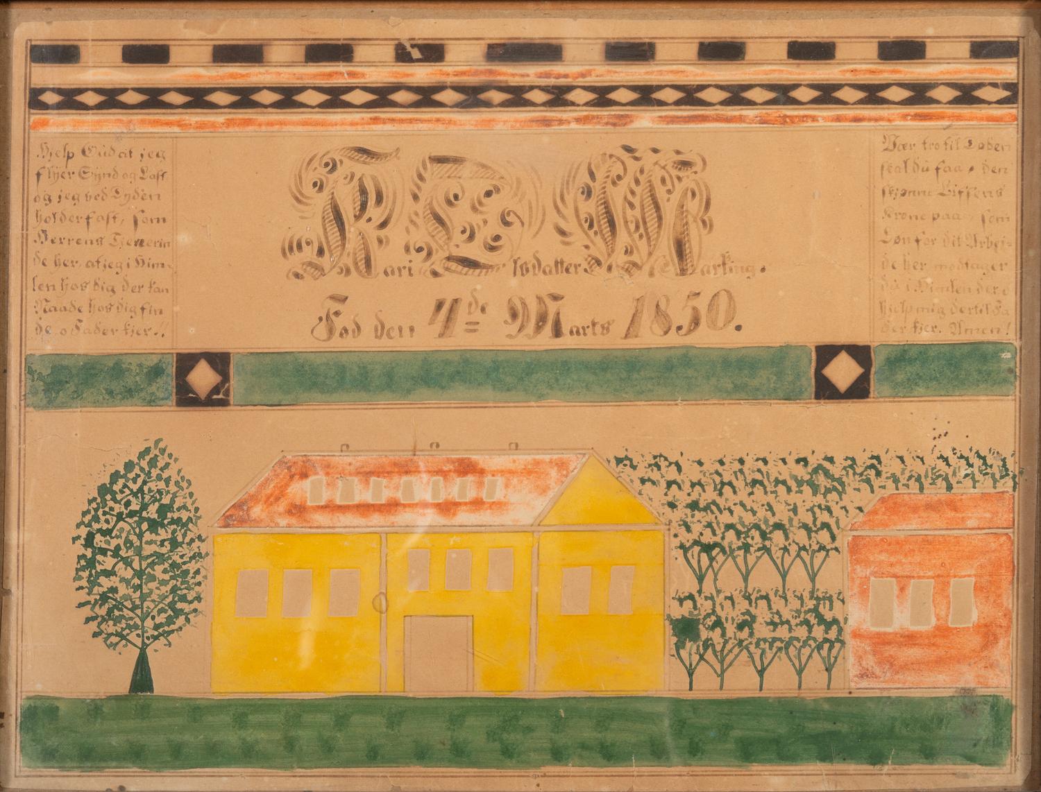 American School, Circa 1850