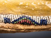 Kiowa Beaded Hide Moccasins