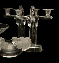 A Group of Glass Table Articles — 20th Century
