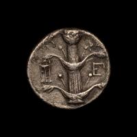 [ANCIENTS] CYRENAICA. Cyrene (c. 308-277 BC). Ar Didrachm (7.2 g, 20mm)