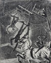 Jessie Beard Rickly, (American, 1895-1975), Tween Sawdust and Canvas