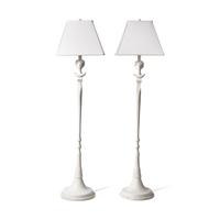 Style of Giacometti 20th Century — Floor Lamps, Pair