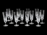 A Set of Twelve Gorham Champagne Flutes — 20TH CENTURY