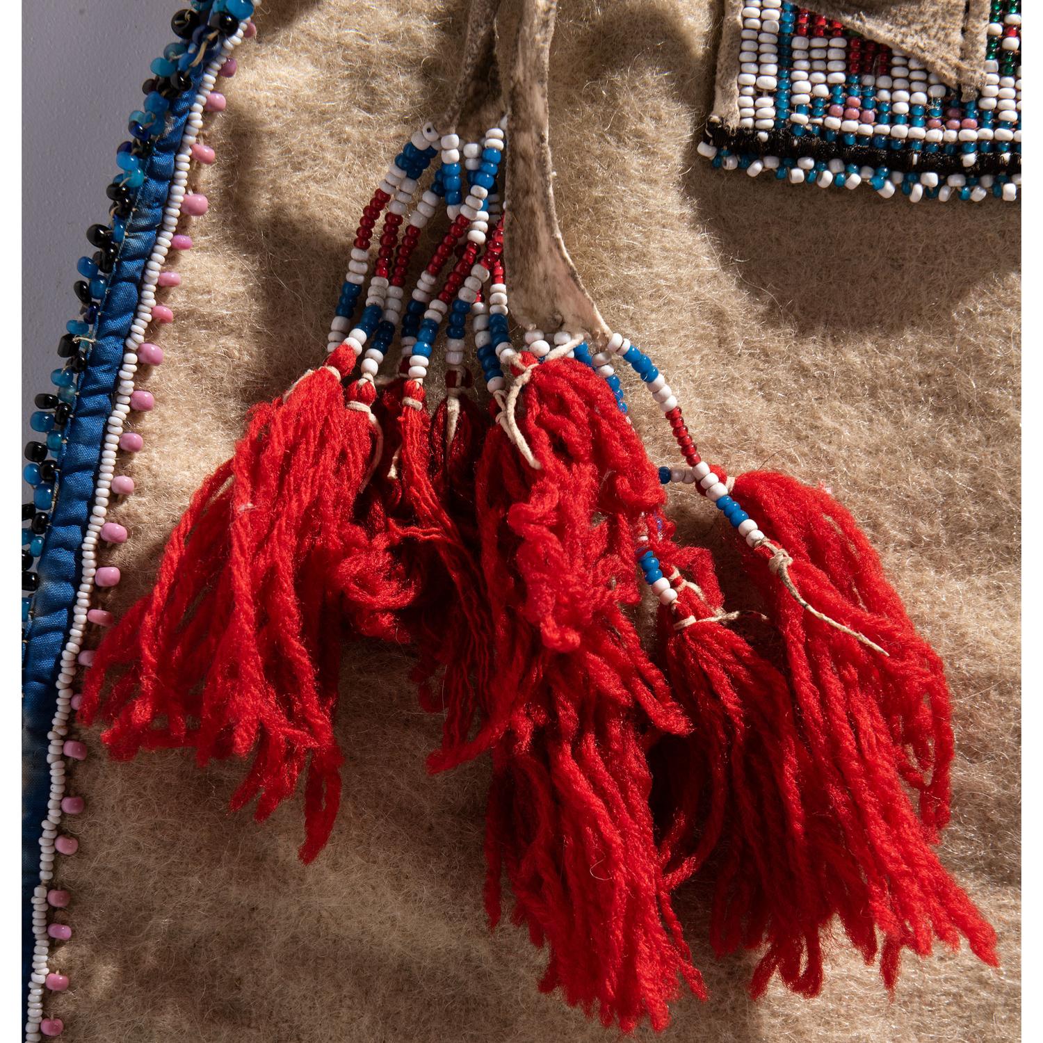 Cree Beaded Wool Leggings