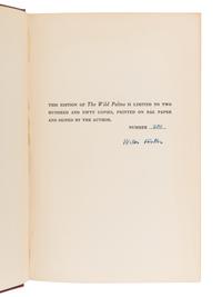 FAULKNER, William (1897-1962). The Wild Palms. New York: Random House, 1939.