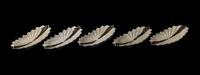 A Set of Five Japanese Shino-Oribe Dishes