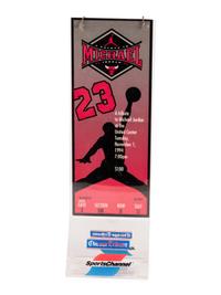 A 1994 Tribute to Michael Jordan Jersey Retirement Statue Unveiling Ticket