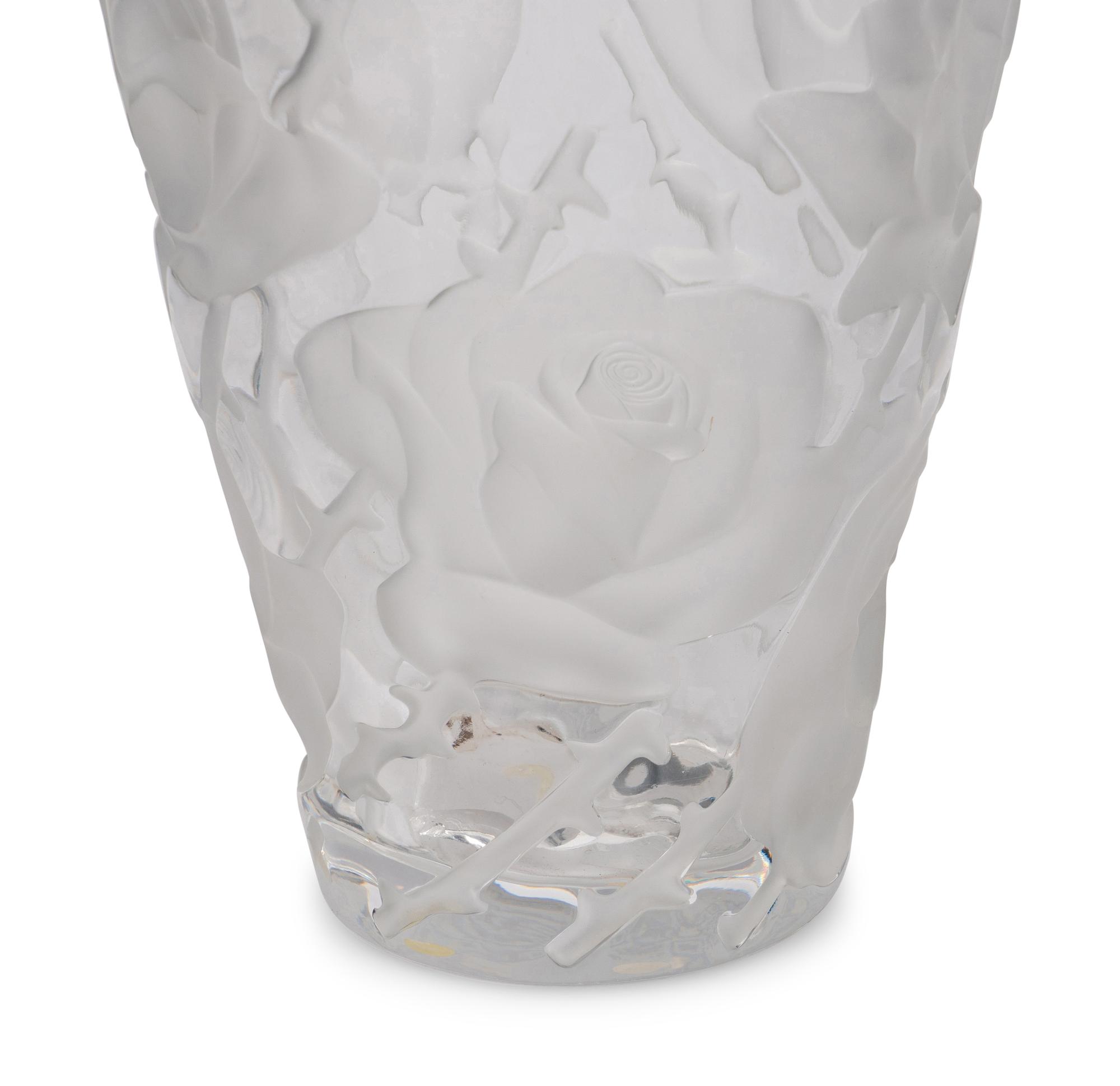 A Lalique Ispahan Vase