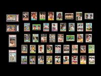 A Shoebox Collection of 1960s-80s Topps Baseball Cards Featruing Hall of Famers and Key Rookie Cards,