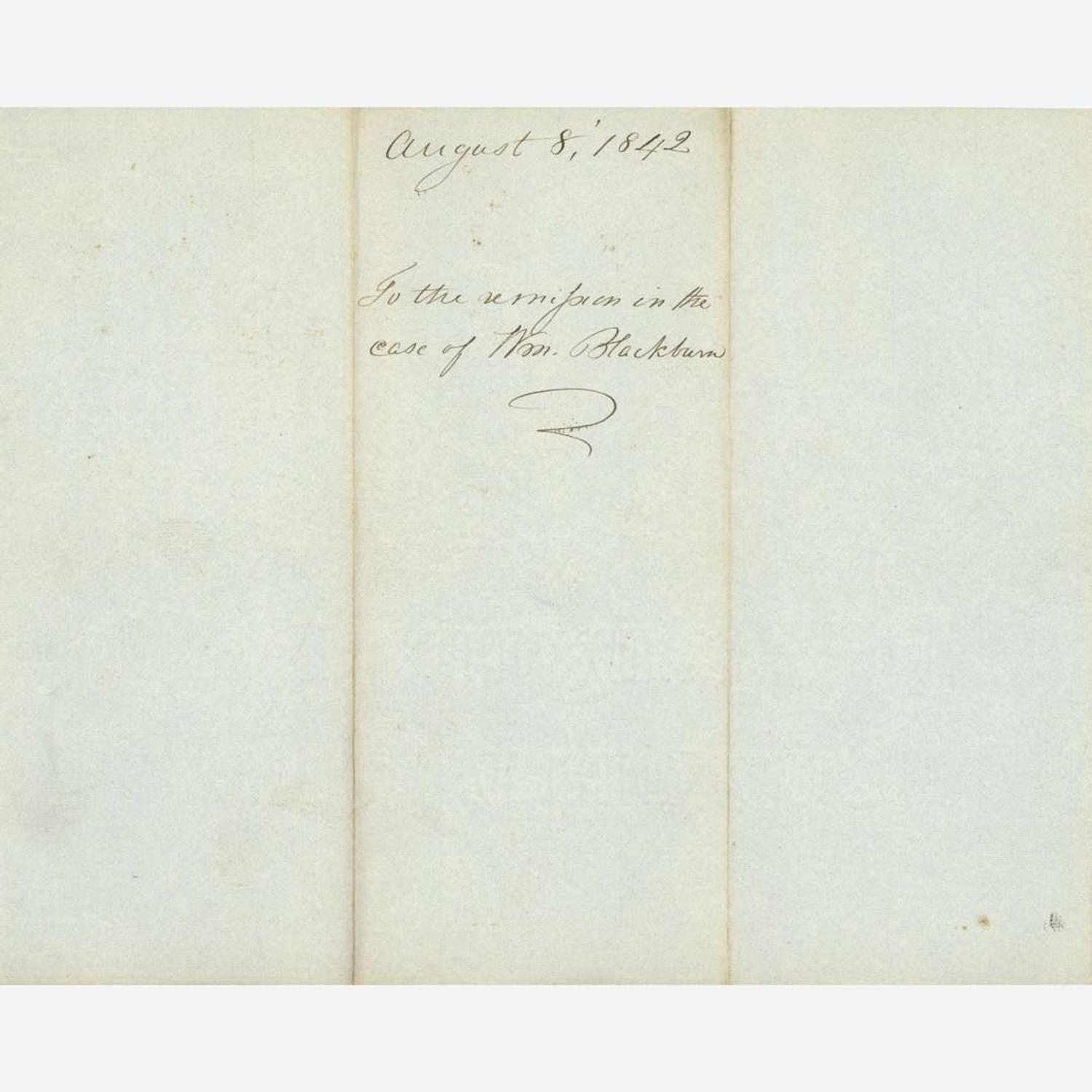 [Presidential] Van Buren, Martin, and John Tyler and Millard Fillmore Group of 3 Signed Documents