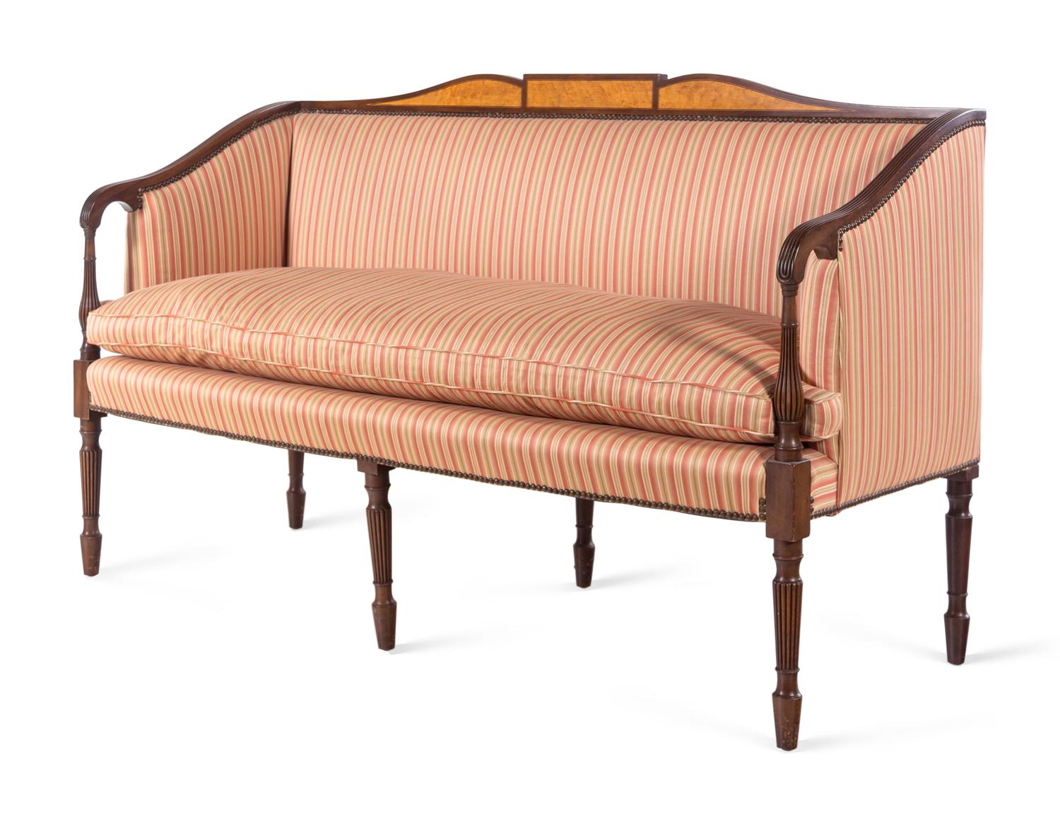 A Federal Style Mahogany Sofa
