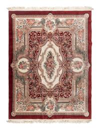 A Sino-Aubusson Wool Rug
