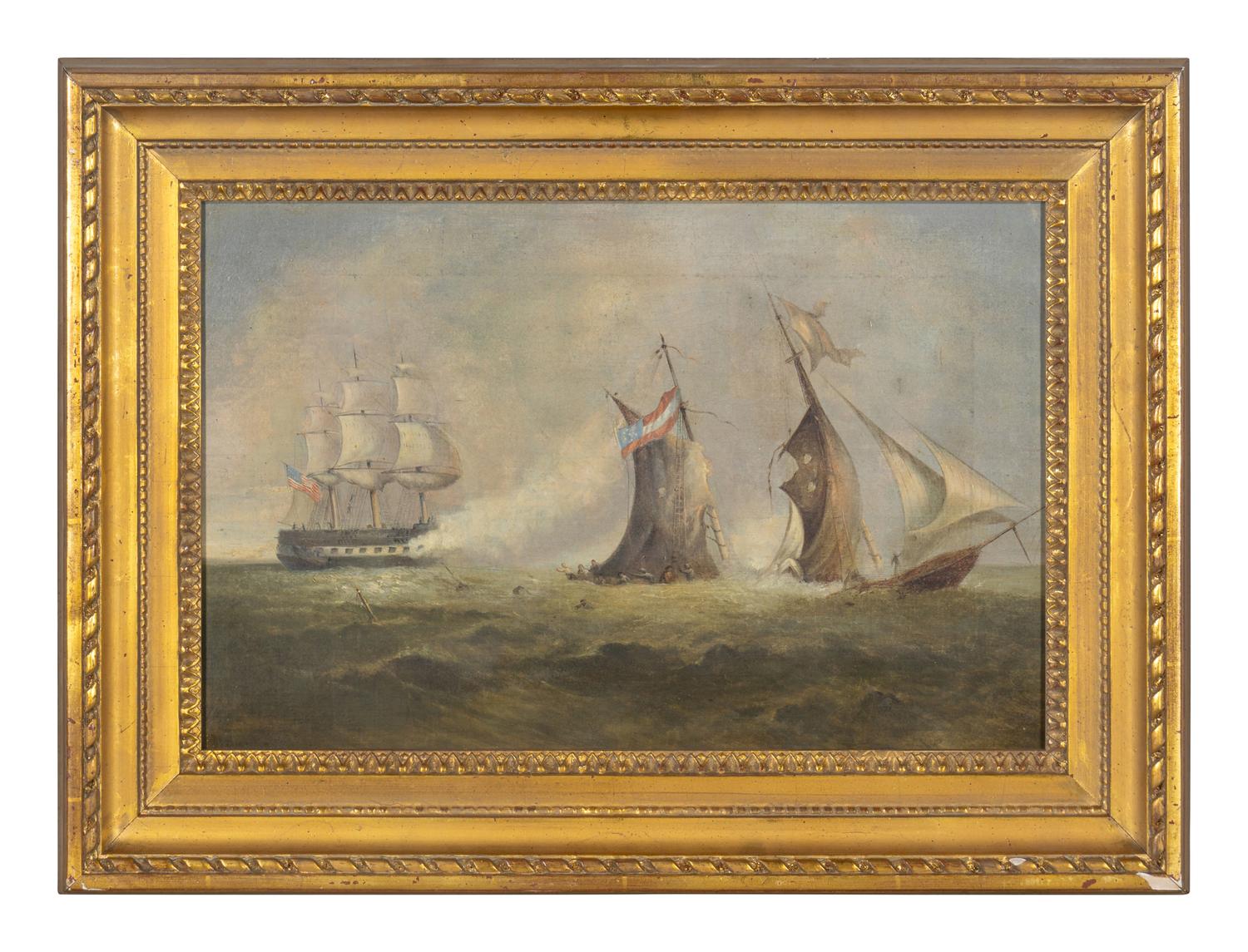 USS Kearsage Sinking of the Confederate Blockade Runner, the Alabama