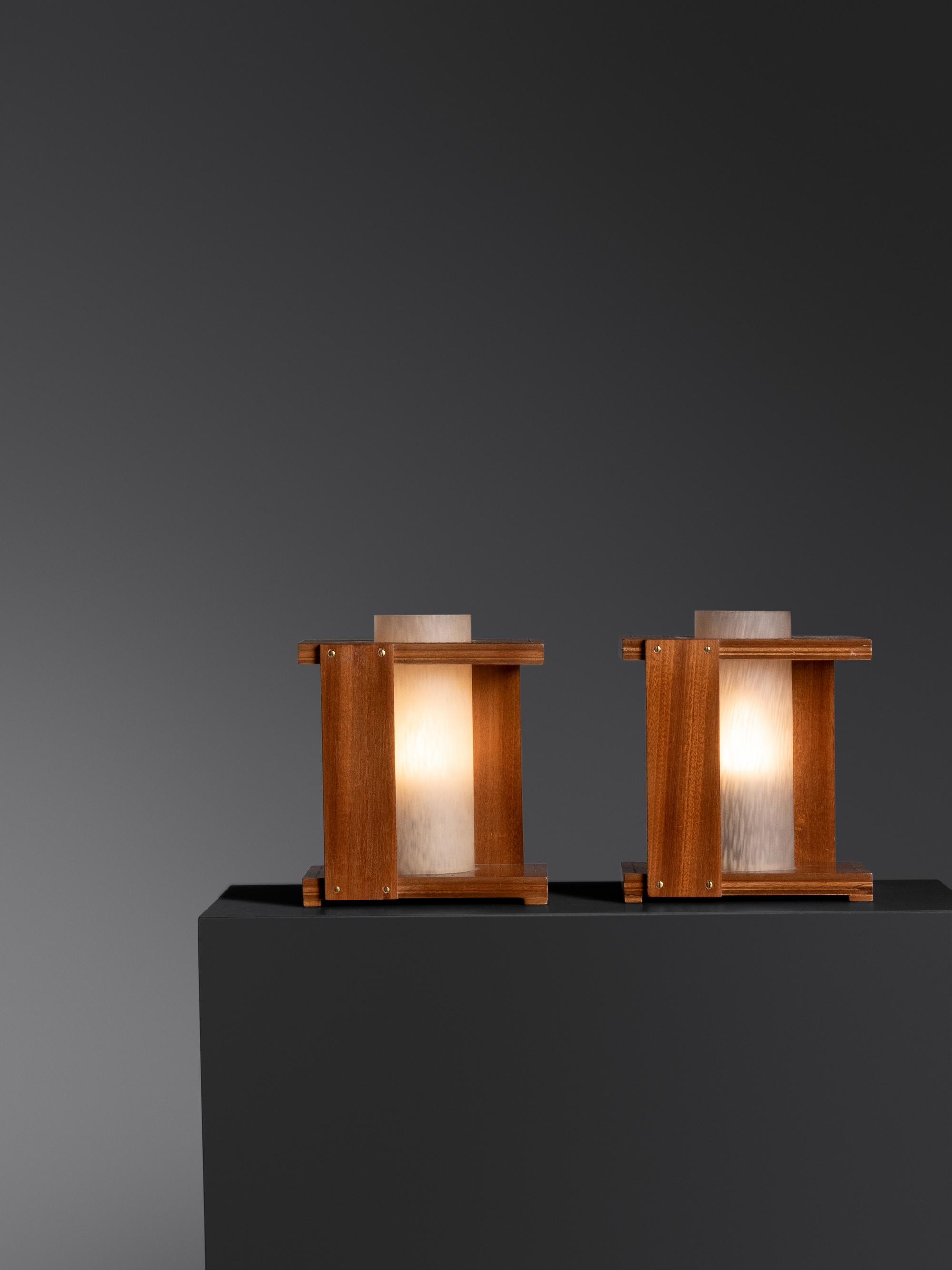 Pair of Table Lamps, c. 1940
