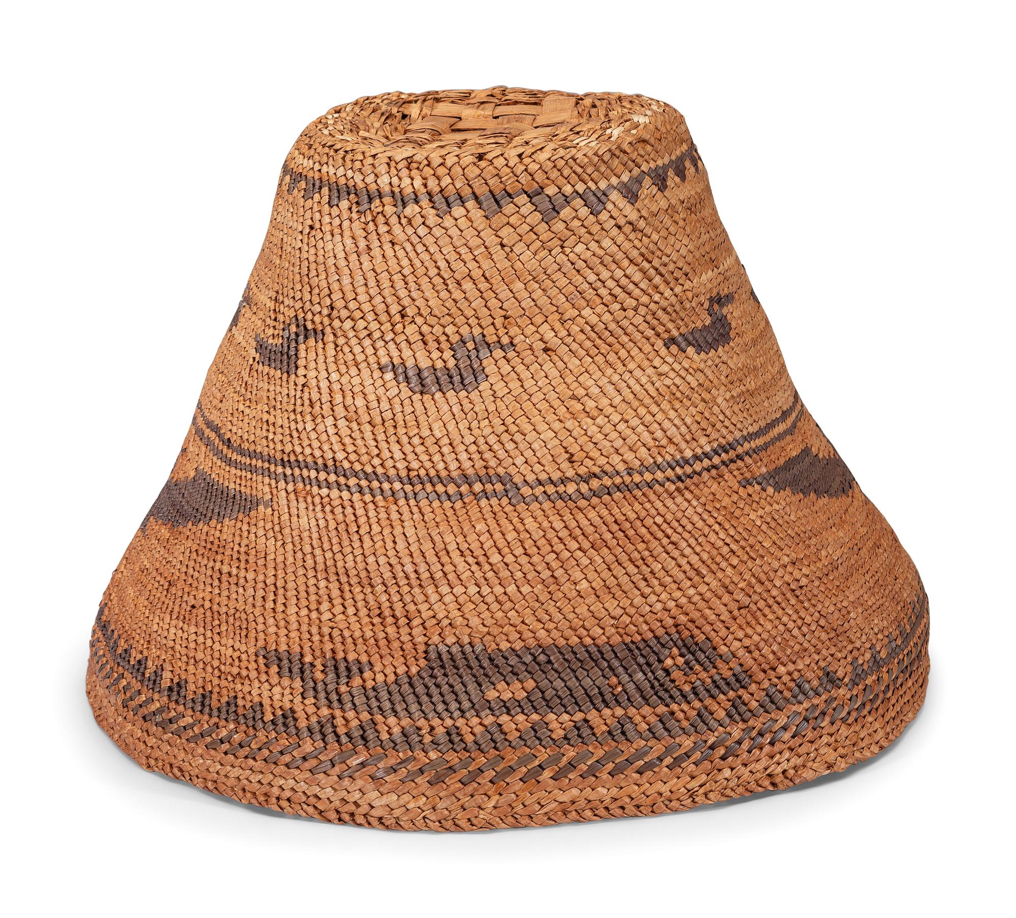 Nuu-chah-nulth Basketry Hat