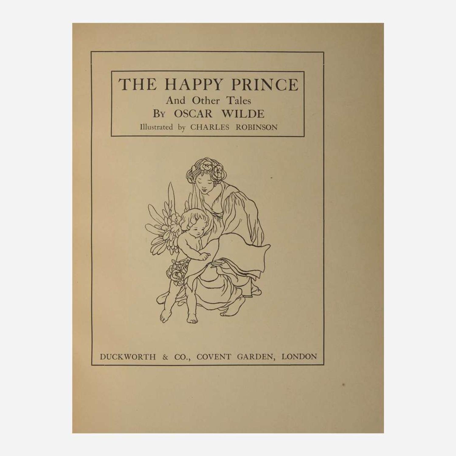 [Children's & Illustrated] [Robinson, Charles] Wilde, Oscar The Happy Prince and Other Tales