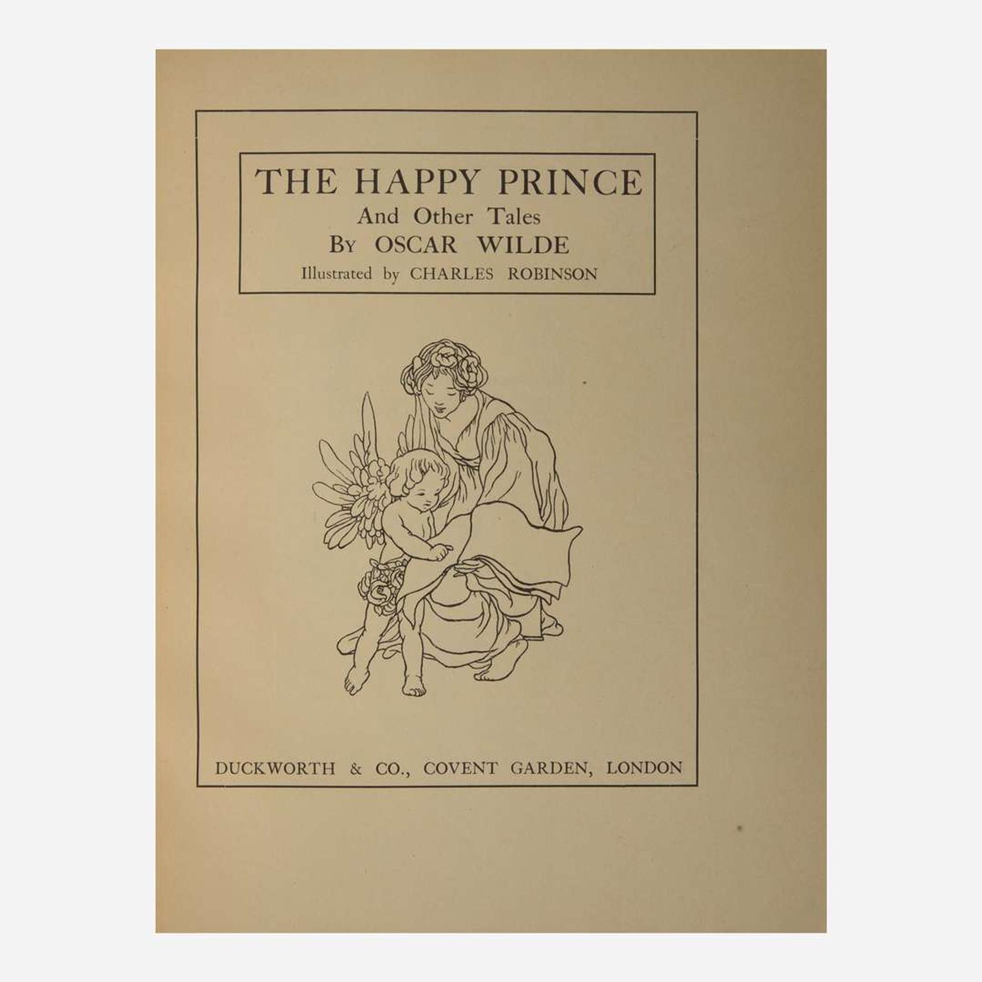 [Children's & Illustrated] [Robinson, Charles] Wilde, Oscar The Happy Prince and Other Tales