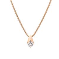 Diamond Solitaire Necklace