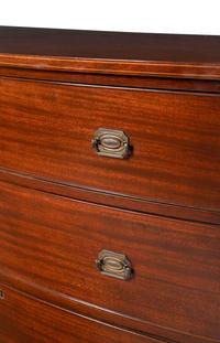 A Pair of English Mahogany Chests of Drawers