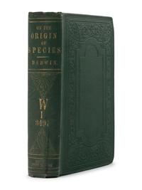 DARWIN, Charles (1809-1882). On the Origin of Species by Means of Natural Selection, or the Preservation of Favoured Races in the Struggle for Life . London: John Murray, 1860.