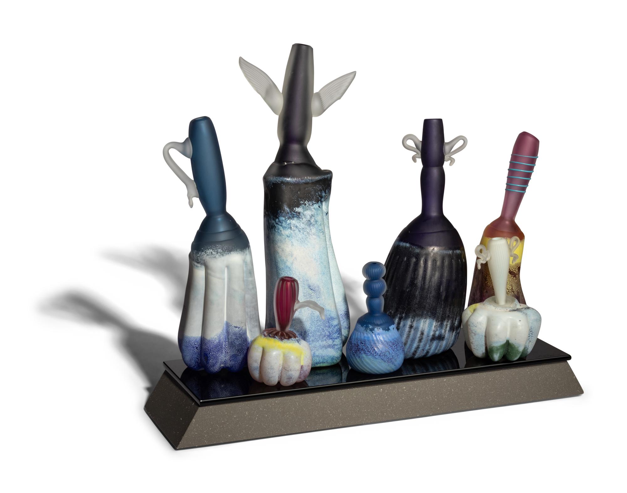 Bottle sculpture