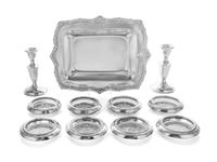 A Collection of American Silver and Silver-Mounted Articles (Original Listing Number 100)