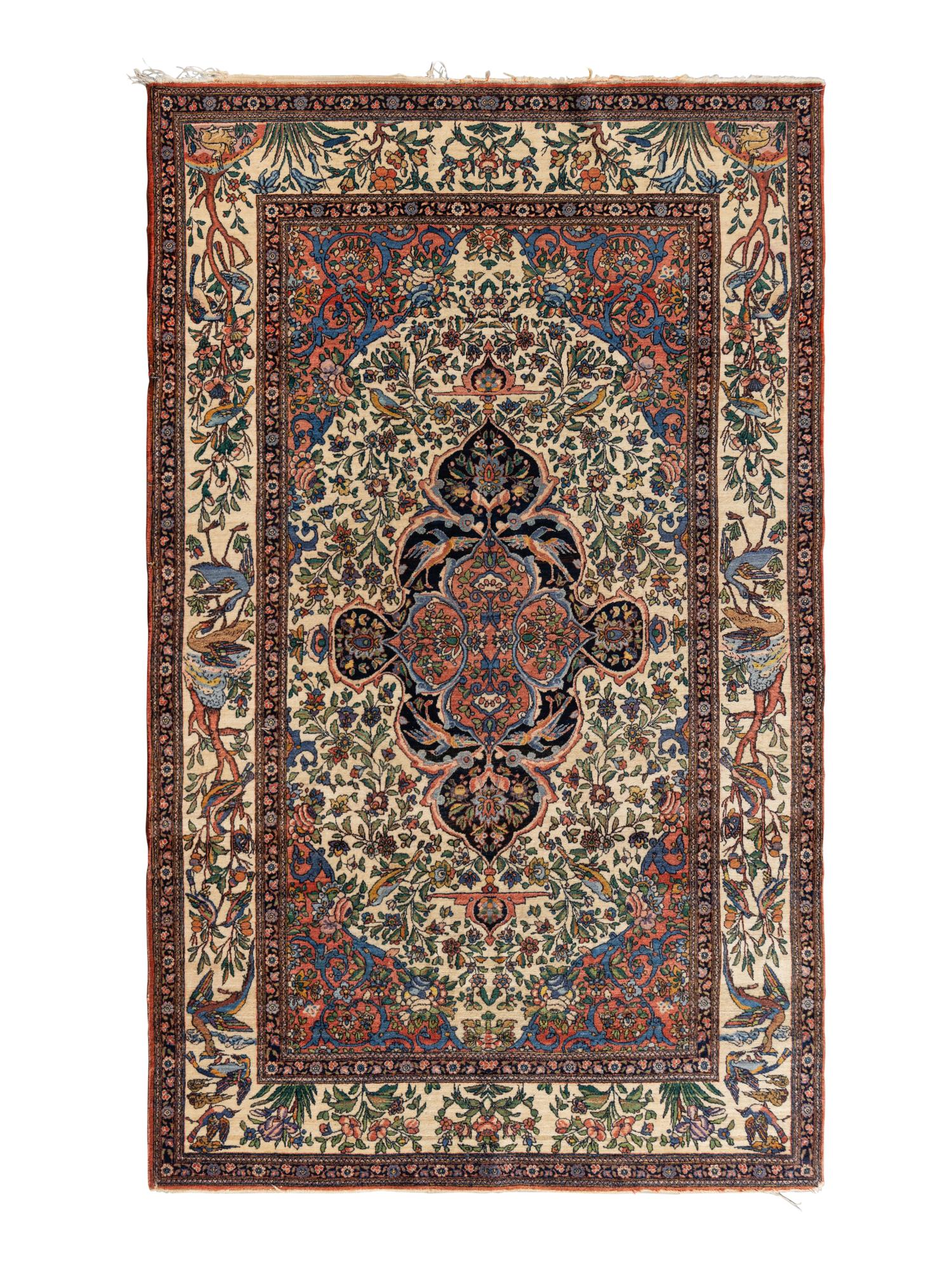 A Sarouk Wool Rug