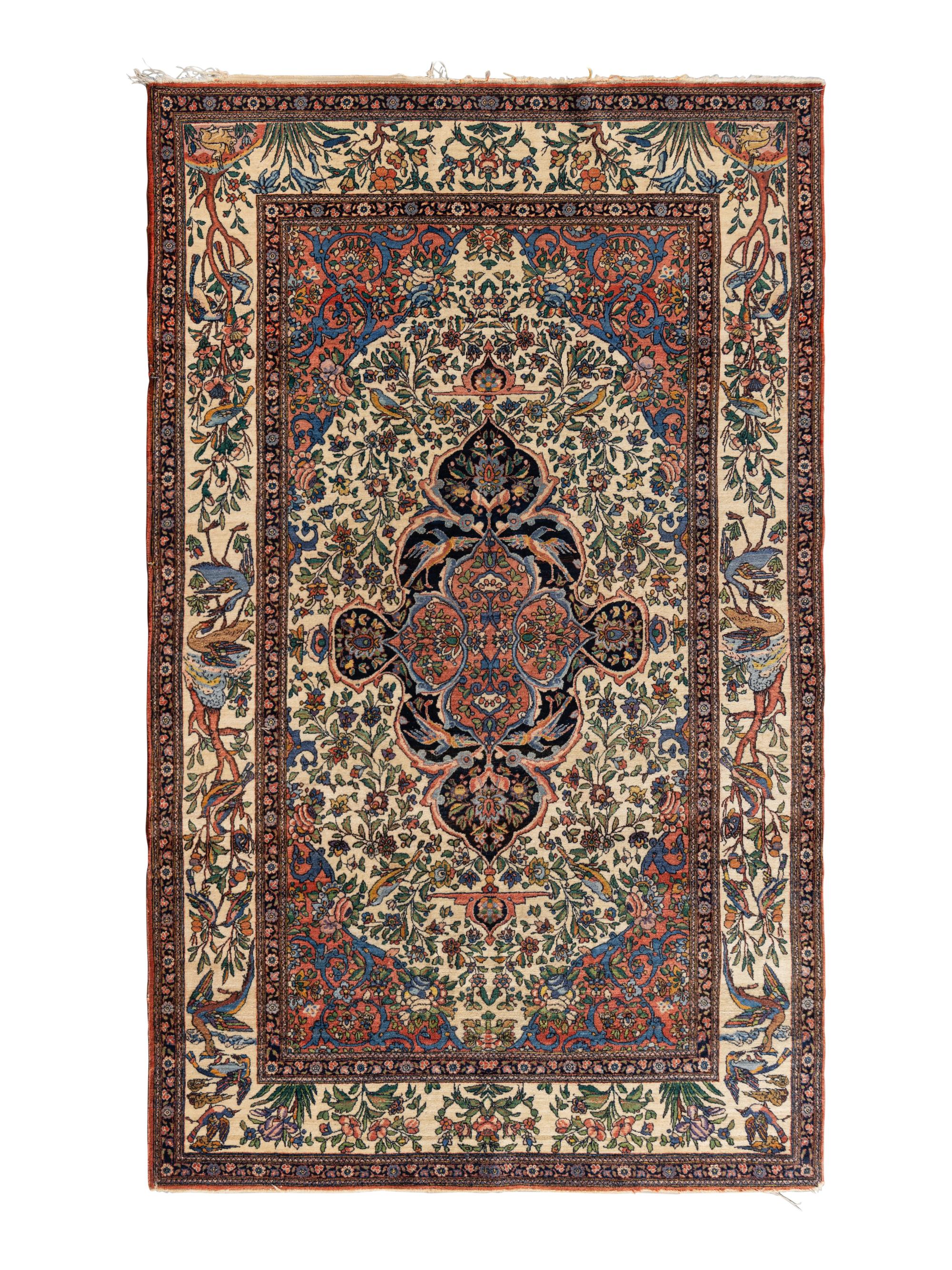 A Sarouk Wool Rug
