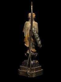 A Chinese Stone Lamp