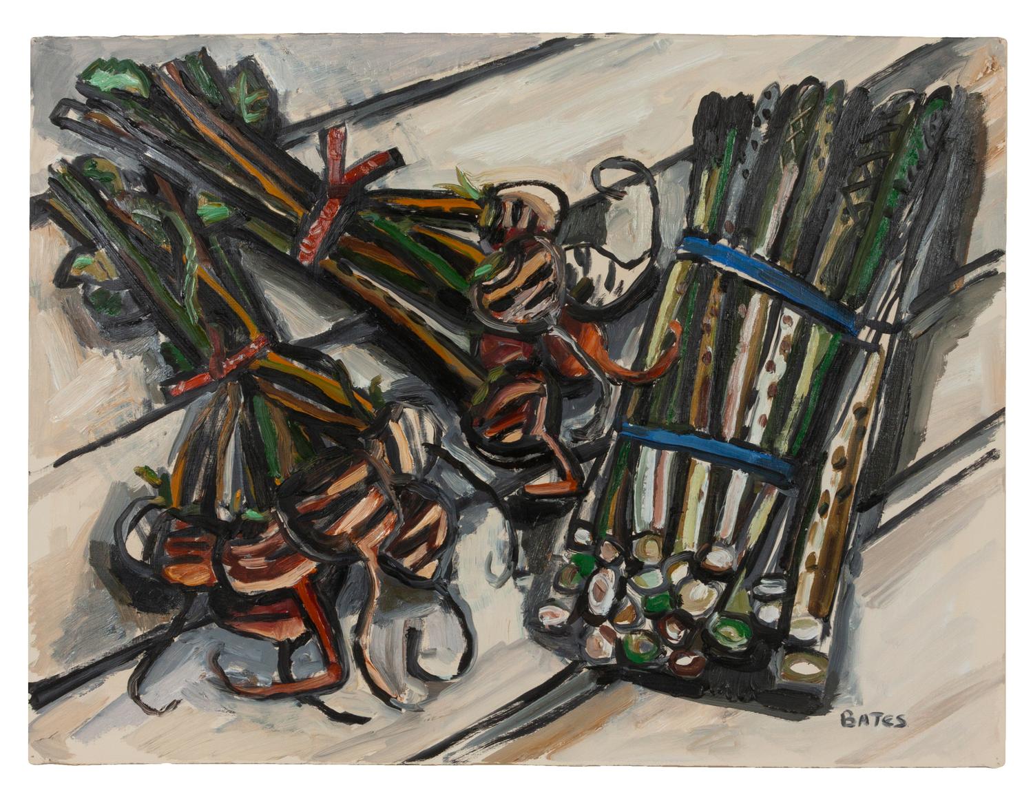 Golden Beets & Asparagus , 1991