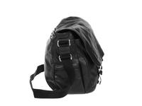 PRADA LEATHER MESSENGER BAG