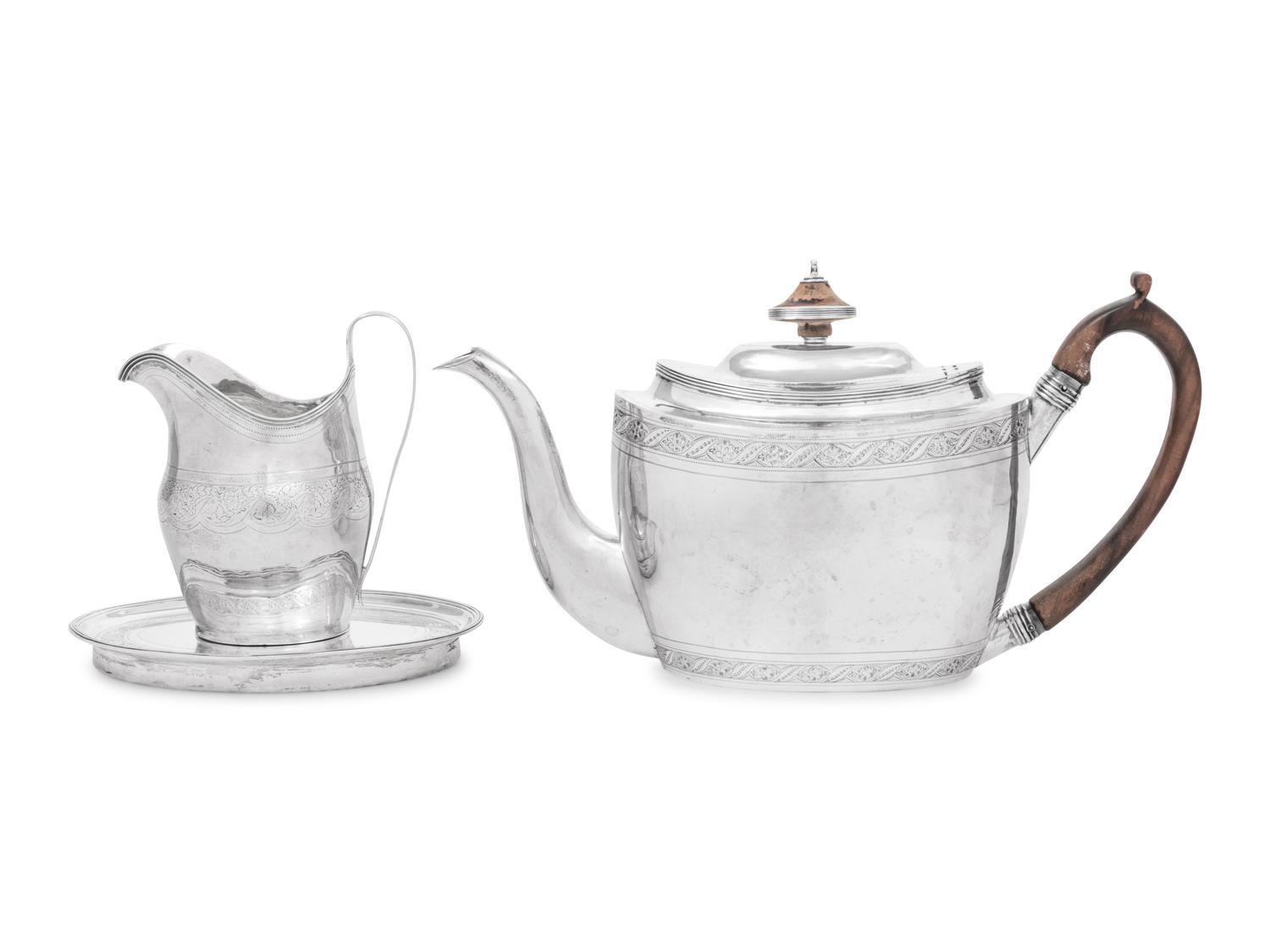Three George III Silver Table Articles