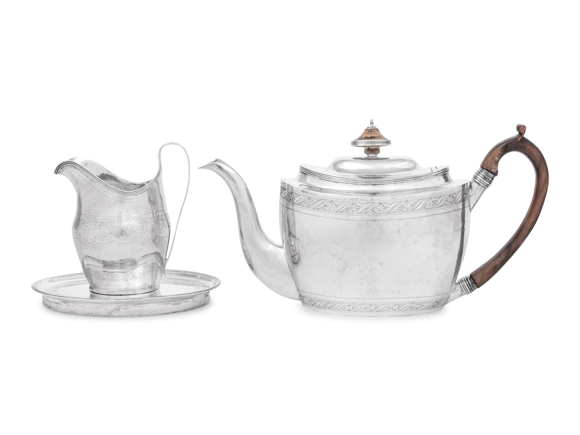 Three George III Silver Table Articles