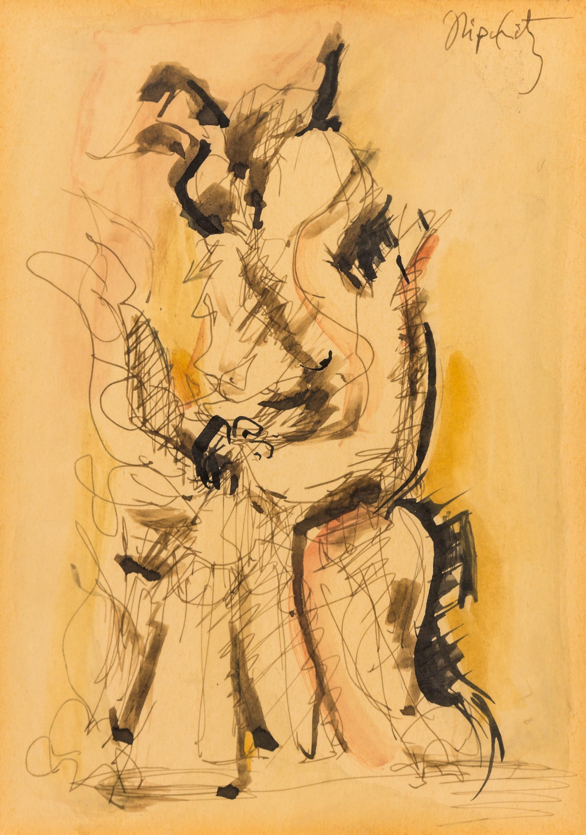 Jacques Lipchitz, (Lithuanian, 1891-1973), Prometheus Strangling the Vulture