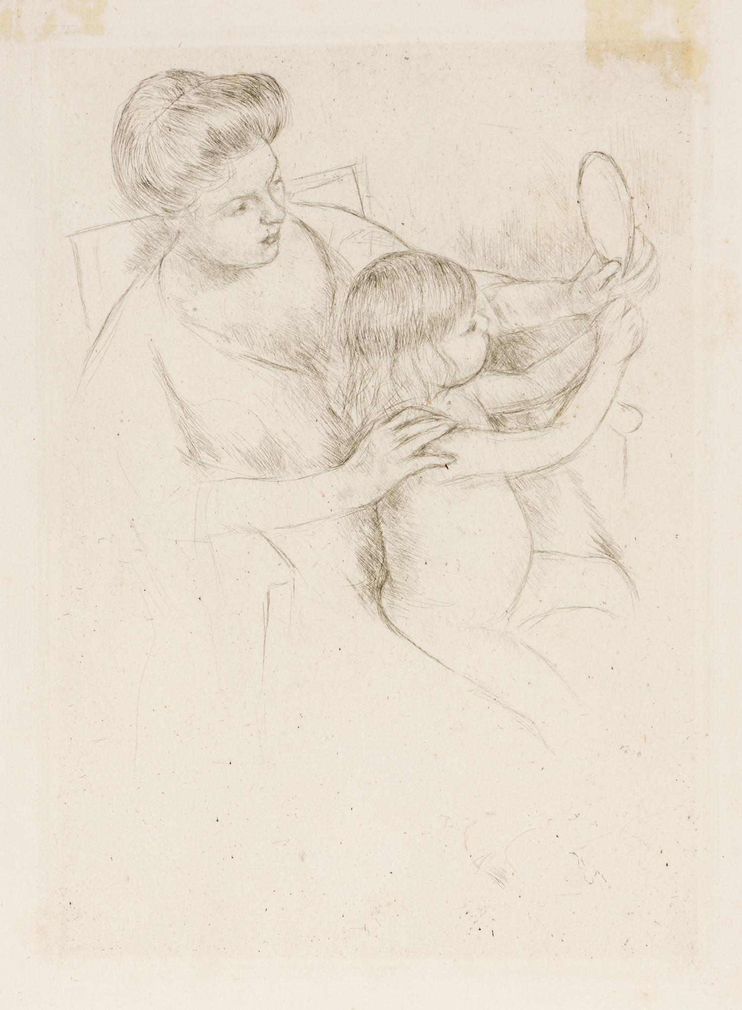 Looking into the Hand Mirror, No. 2 , circa 1905