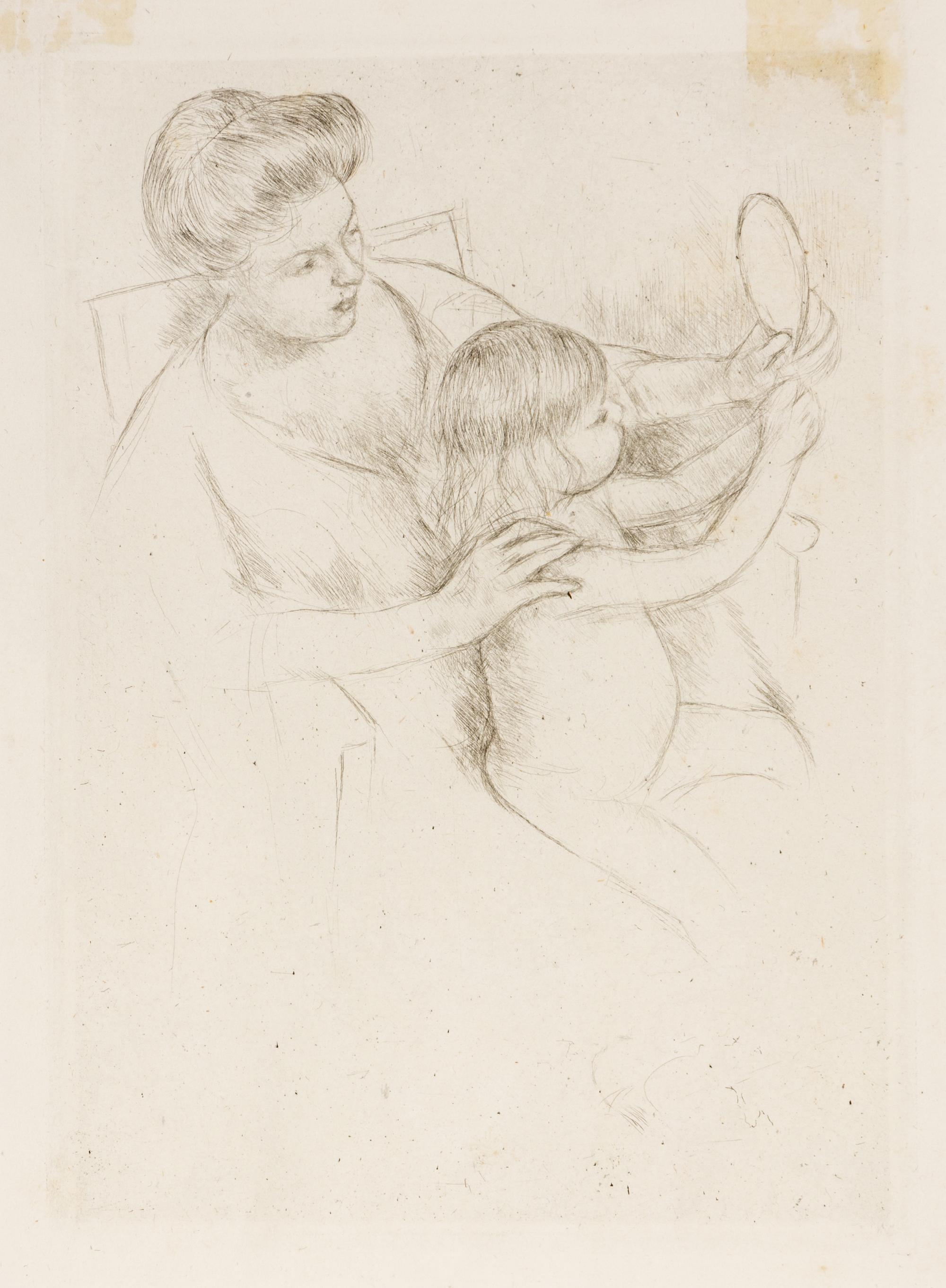 Looking into the Hand Mirror, No. 2 , circa 1905