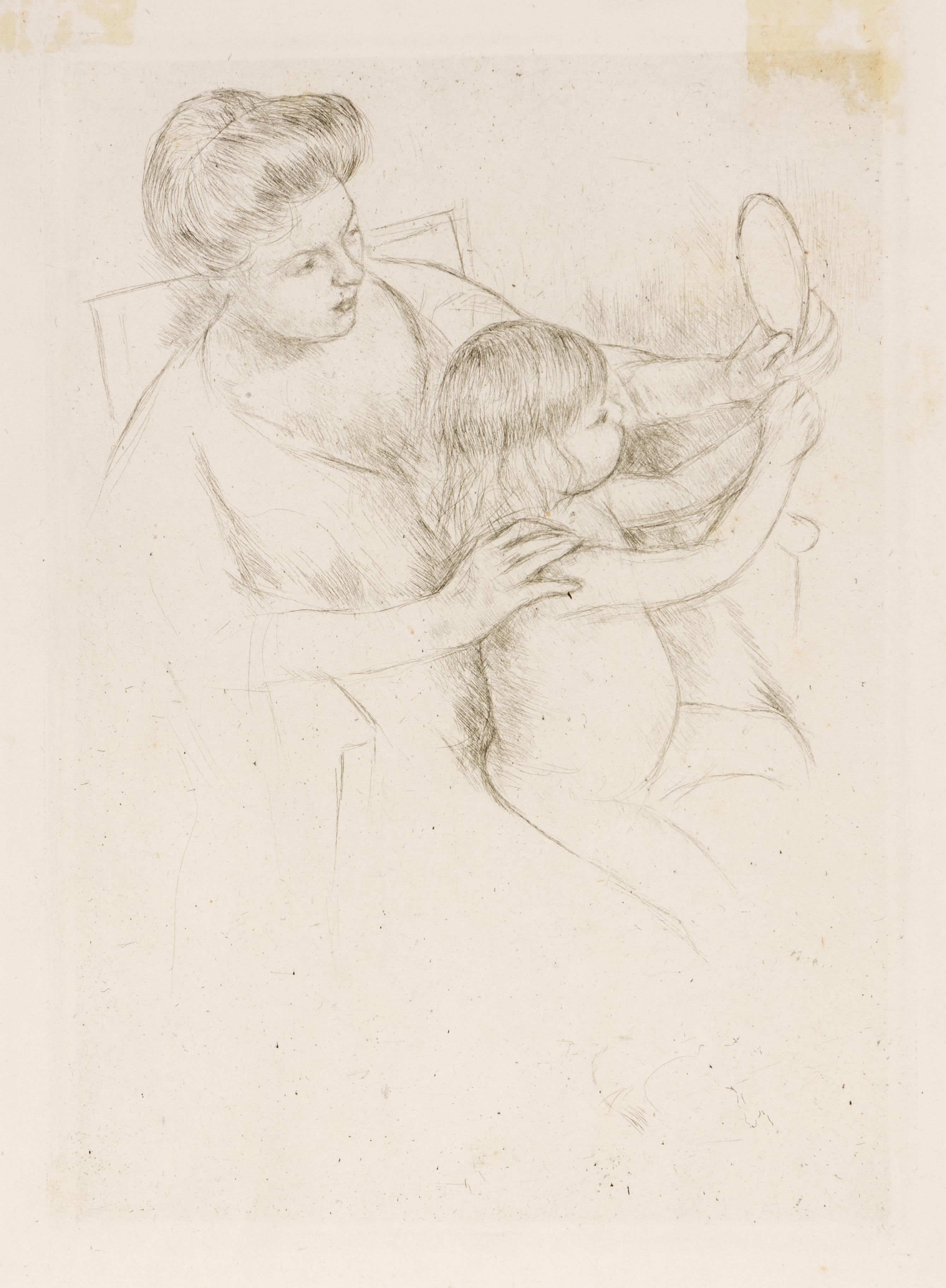 Looking into the Hand Mirror, No. 2 , circa 1905