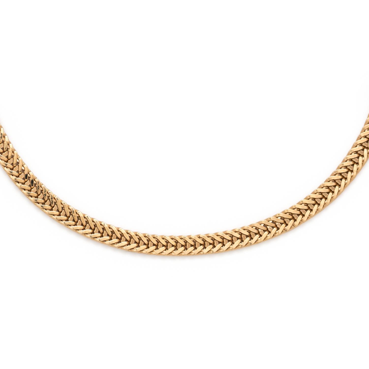 YELLOW GOLD NECKLACE