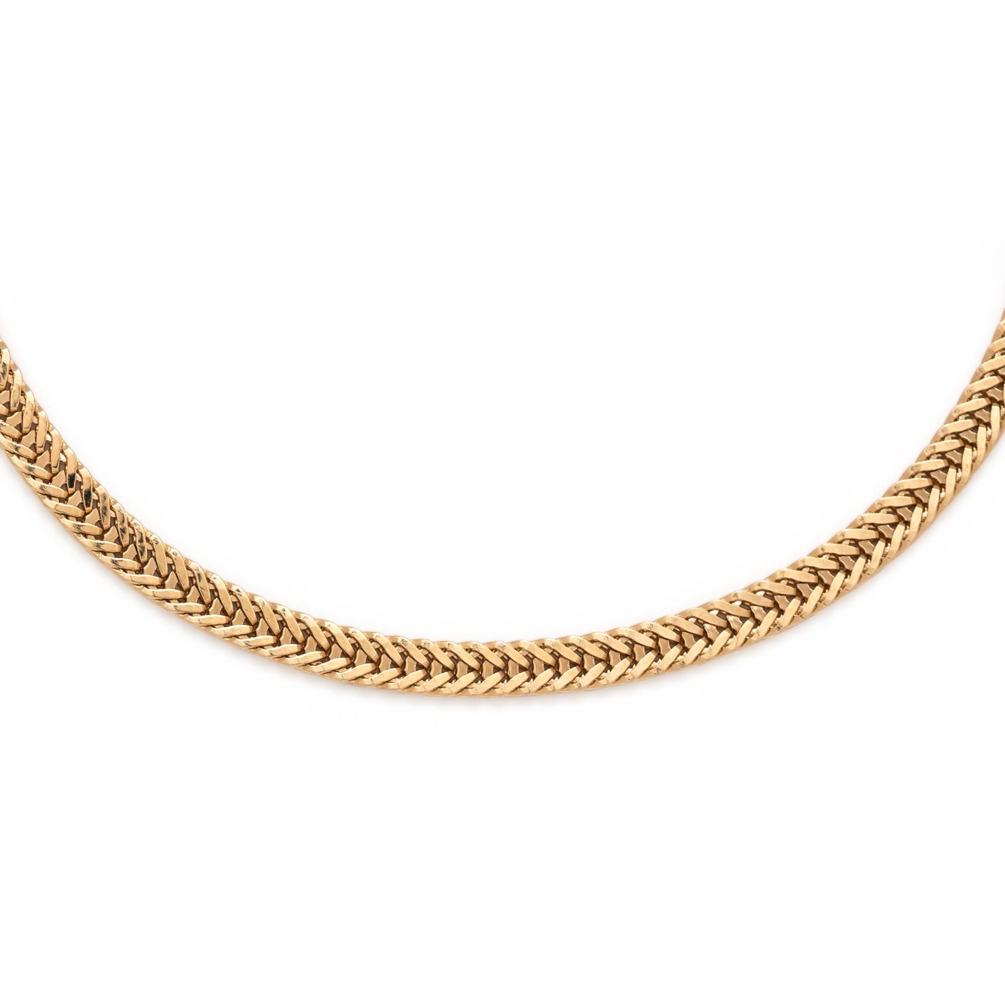 YELLOW GOLD NECKLACE