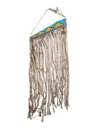 Nez Perce Beaded Buffalo Hide Lance Cover